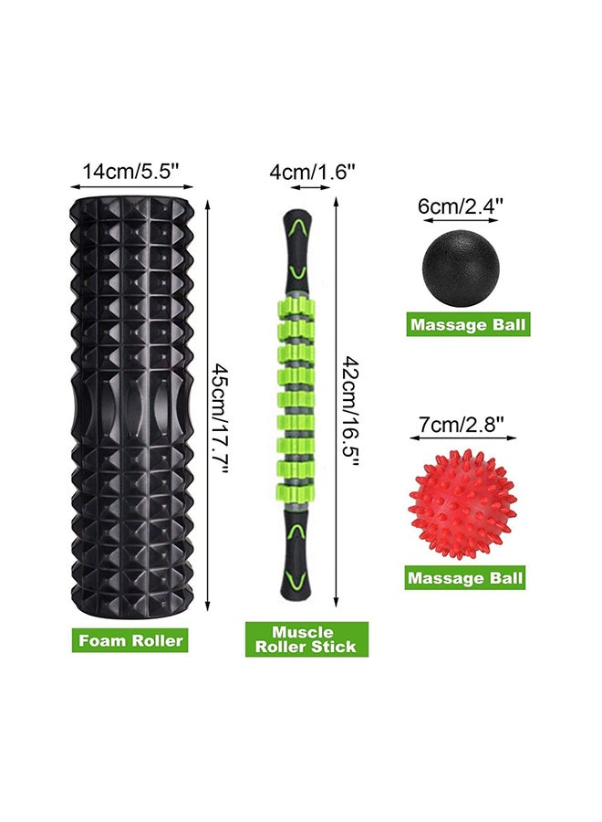 SKY-TOUCH 5-In-1 Fitness Foam Roller Set 50cm  - Image 2