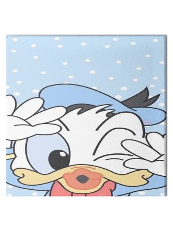 Generic - Donald Duck Hidden Frame Canvas Wall Painting Multicolour 50 x 50cm - Image 1