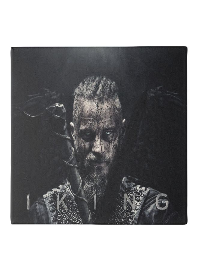 Ragnarr Loobrok Printed Wall Painting With Frame Black/Beige/Grey 50x50cm