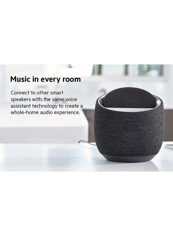 Soundform Elite Hi-Fi Smart Speaker + Wireless Charger, Alexa Voice-controlled Bluetooth Speaker - Devialet Sound Technology - Fast Wireless Charging For iPhone, Samsung Galaxy And More Black