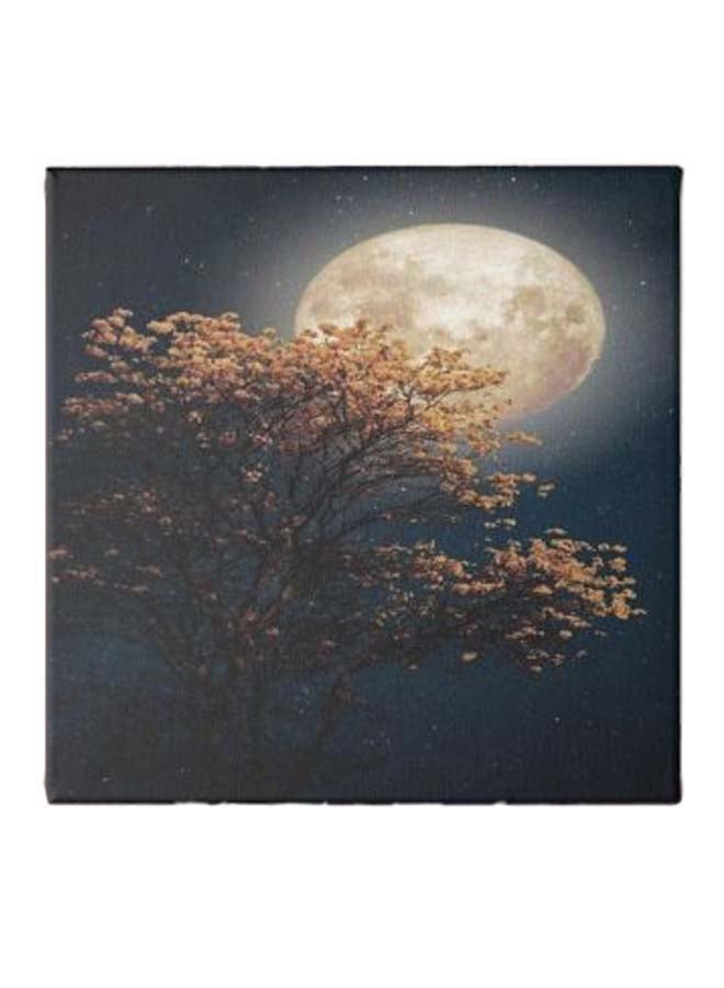 Decorative Canvas Wall Painting Multicolour 50 x 50cm