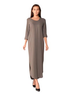 U-Shaped Kurta Grey