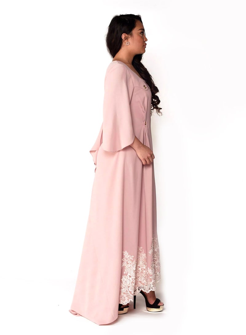 Sana'a Kayum - Arabian Day Dress Pink - Image 1