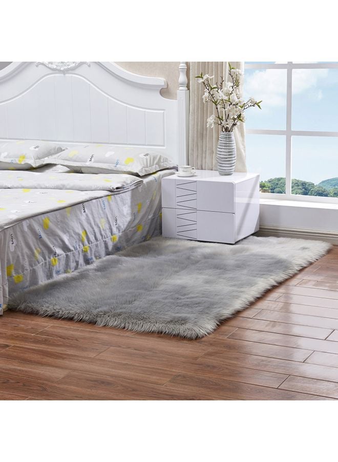 Fluffy Floor Rug Grey 30x5x20cm  - Image 2