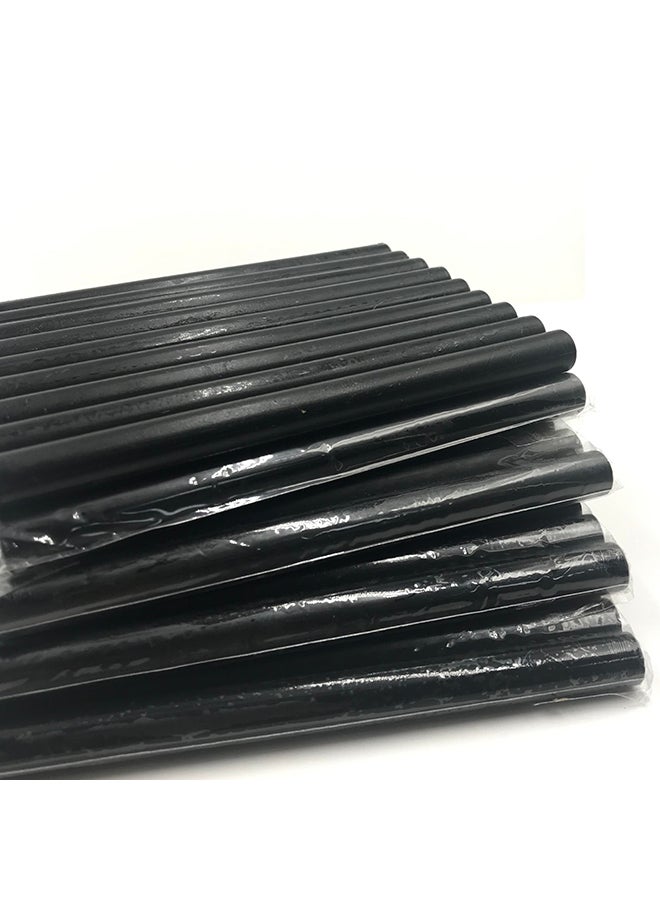 10-Piece Glue Gun Sealing Wax Stick Set Black - Image 2
