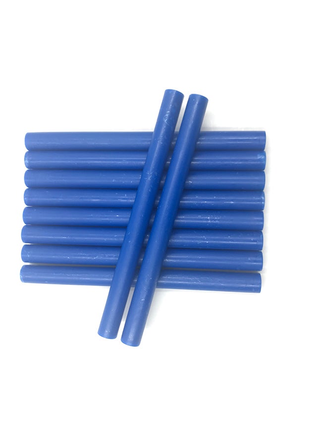 طقم أصابع الشمع لمسدس الصمغ من 10 قطع أزرق - Image 3