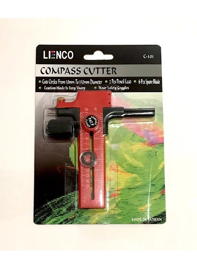 Cut Circle Compass Cutter Red/Black - v1594303468/N39210476A_1