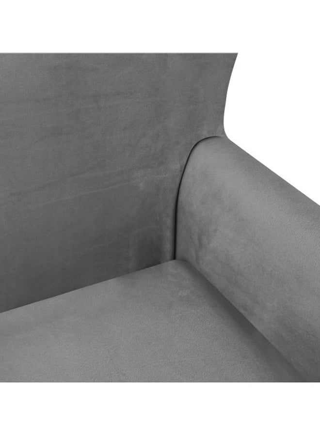 Recliner Stretch Sofa Slipcover Dark Grey 28x8x28cm - Image 5