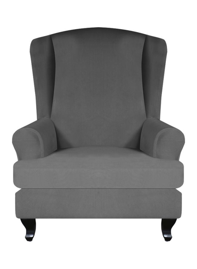 غطاء أريكة متحركة قابل للتمدد رمادي داكن 28x8x28سم - Image 1
