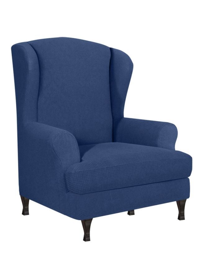 غطاء أريكة قابل للتمدد. أزرق 28X8X28سم - Image 1