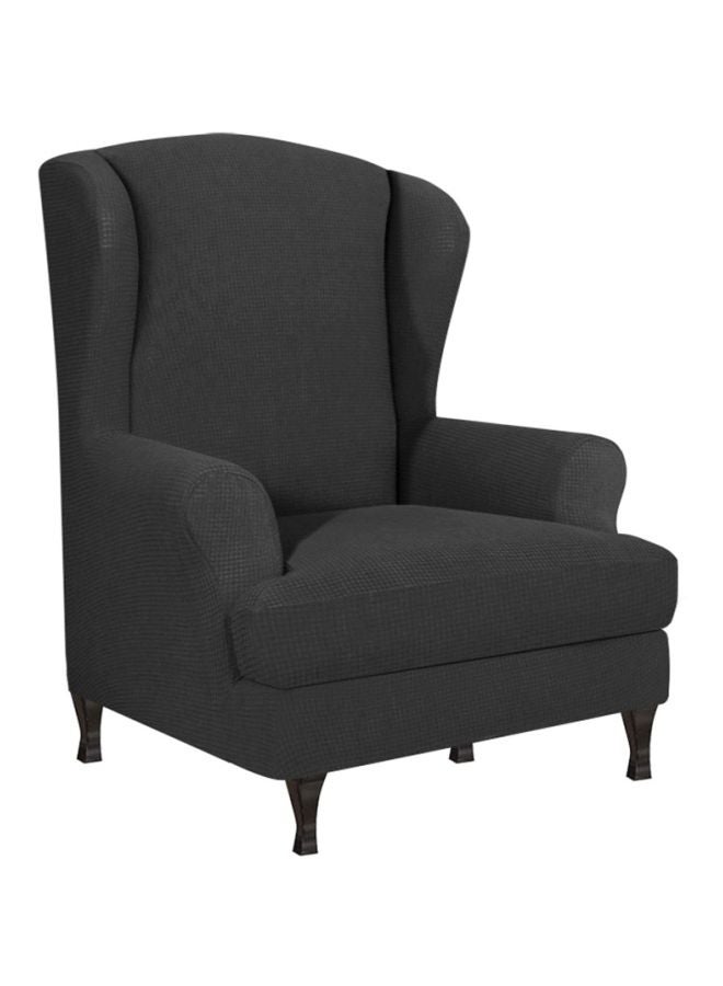 غطاء أريكة متحركة قابل للتمدد أسود 28x8x28سم - Image 1