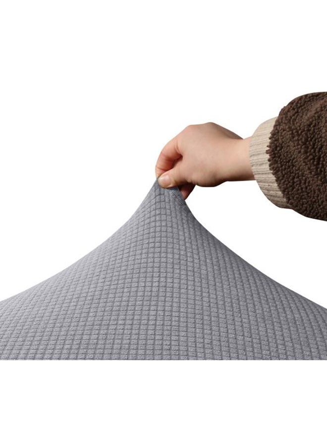 غطاء أريكة يمكن فتحها قابل للتمدد رمادي 28x8x28سم - Image 3