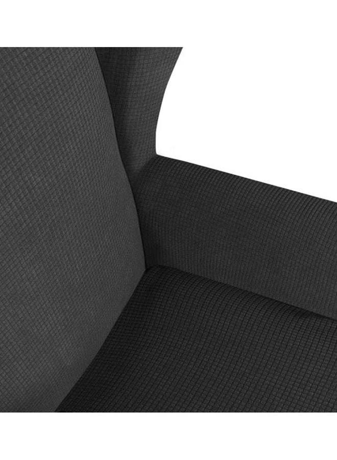 غطاء أريكة متحركة قابل للتمدد أسود 28x8x28سم - Image 4