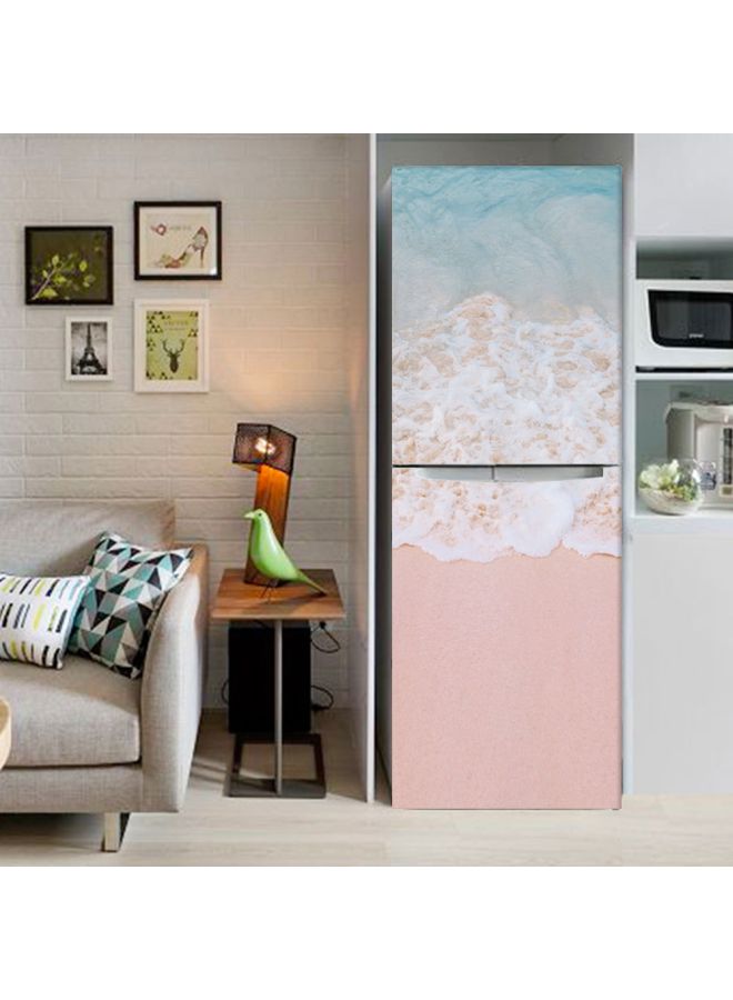 Sea Printed Decorative Sticker Pink/Blue/White 50x120cm - Image 3