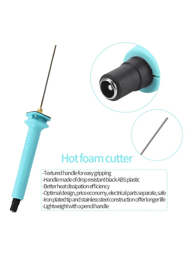 Styrofoam Cutter Blue/Silver/Black 25x3x3centimeter - Image 4