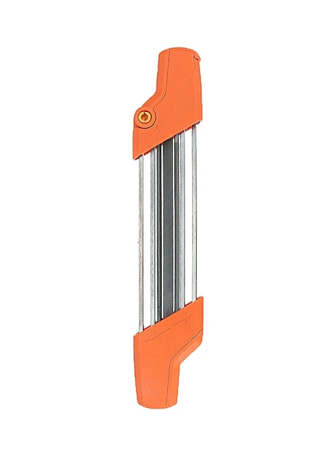 Generic Manual Chainsaw Sharpener Orange/Clear 38x3x6cm  - Image 1