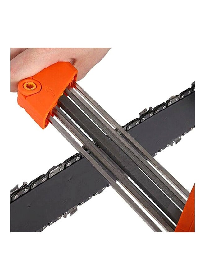Generic Manual Chainsaw Sharpener Orange/Clear 38x3x6cm  - Image 4
