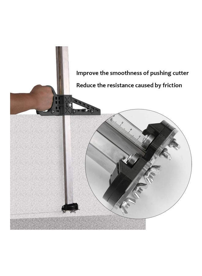 Portable Gypsum Board Cutter Silver/Black 70x8x11cm  - Image 5