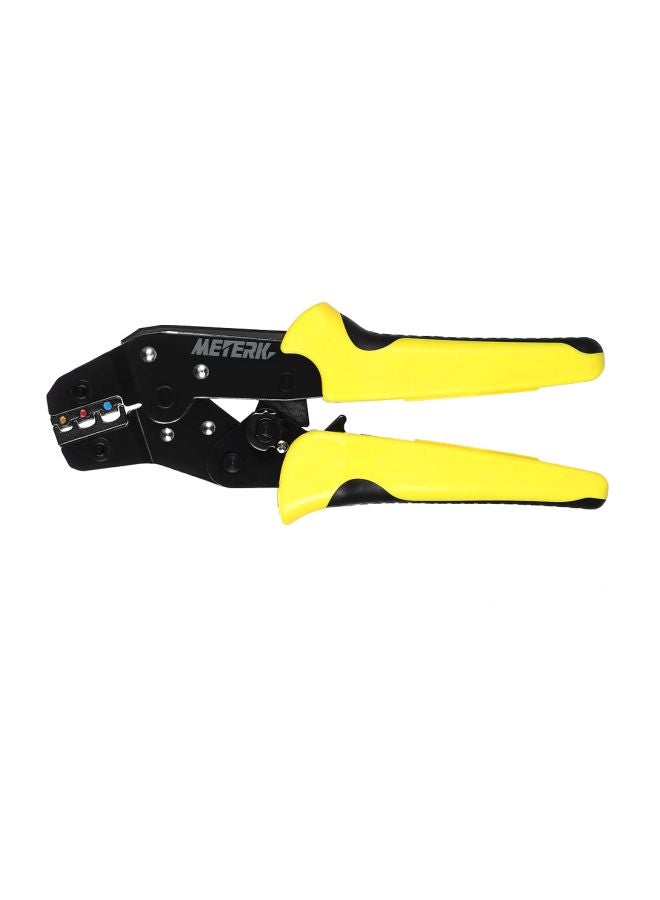 Meterk - Professional Wire Crimper Yellow/Black 19x8x2centimeter - Image 1