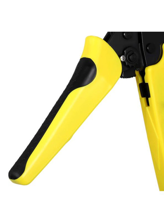 Meterk - Professional Wire Crimper Yellow/Black 19x8x2centimeter - Image 1