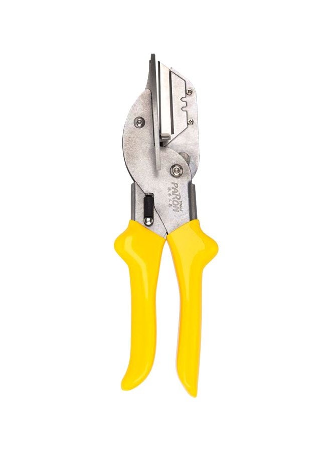 Paron - Angle Wire Duct Scissors With Blade Yellow/Silver 230x70x70mm - Image 1