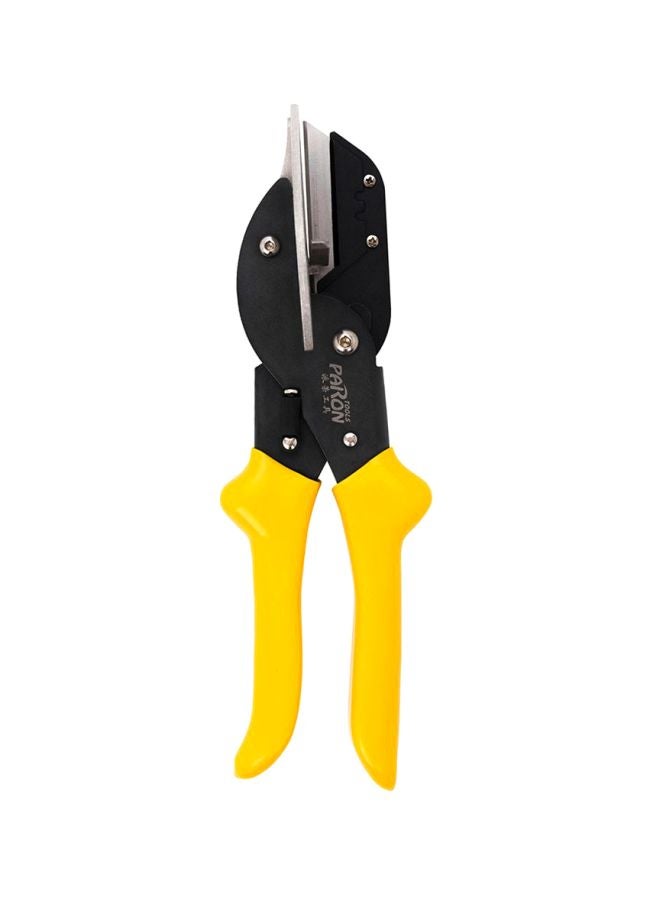 Paron Stainless Steel Multifunctional Adjustable Angle Scissor Yellow/Black/Silver 230x70x70mm - Image 1