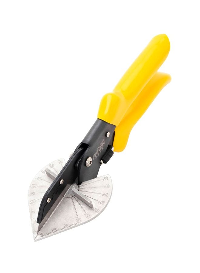 Paron Stainless Steel Multifunctional Adjustable Angle Scissor Yellow/Black/Silver 230x70x70mm - Image 3