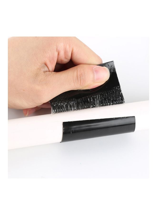 Waterproof Leak Stoppage Fiber Adhesive Tape Black 153x10cm - Image 5
