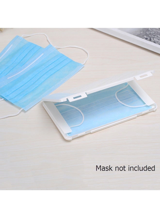 Portable Mask Storage Box White 19x1.2x11cm  - Image 5