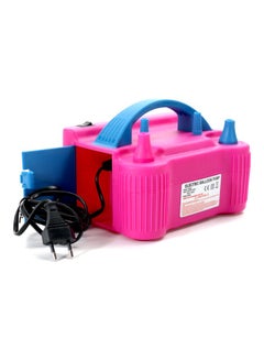 Generic Multifunctional Electric Balloon Pump Pink/Blue 195x155x125mm  - Image 2
