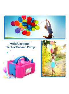 Multifunctional Electric Balloon Pump Pink/Blue 195x155x125mm - v1594315212/N39246692A_6