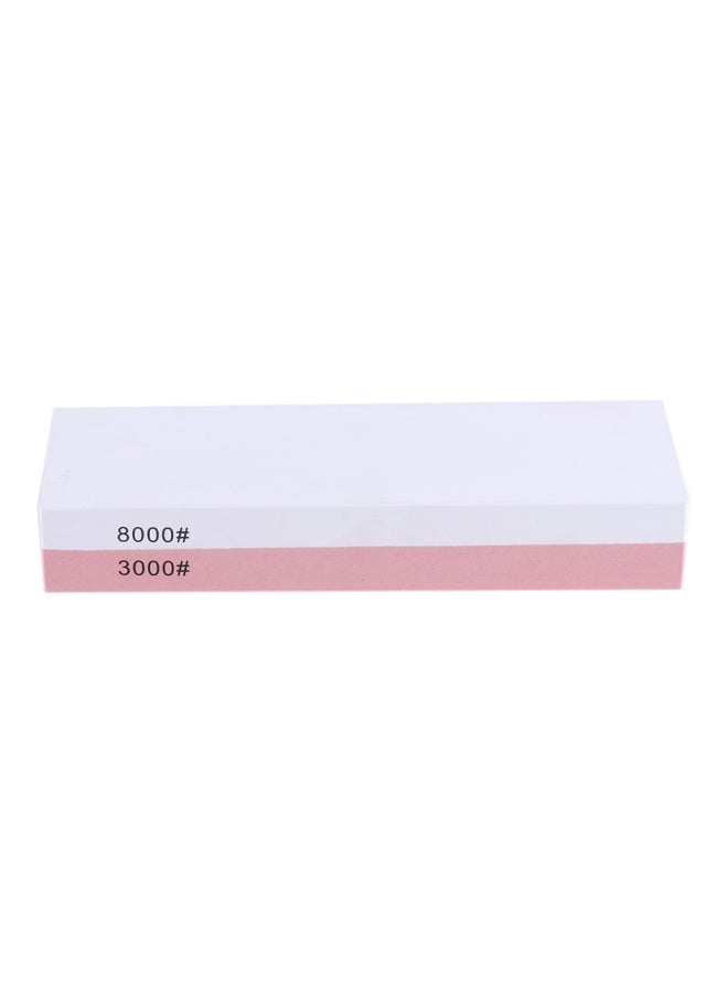 Grit Sharpening Double-Sided Grindstone Set White/Pink/Brown  - Image 3
