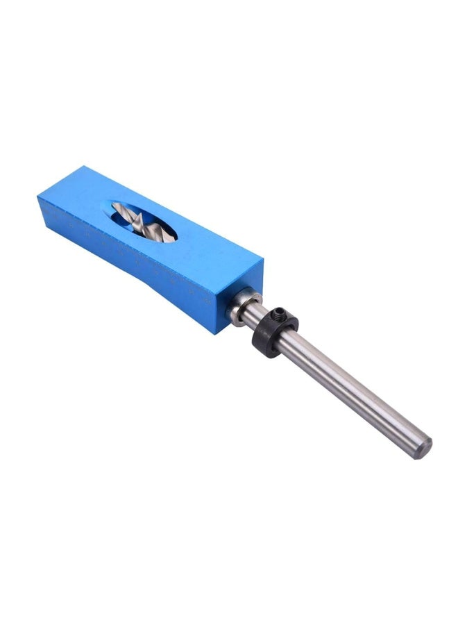 4-Piece Magnetic Hole Jig Set Blue/Silver/Black - Image 4