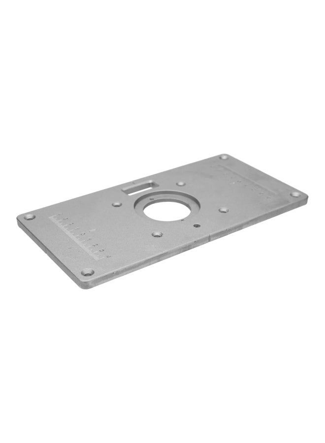 Generic 21-Piece Multifunctional Router Table Insert Plate Engraving Machine Set Silver/Black 9.3x4.7x0.3inch  - Image 3