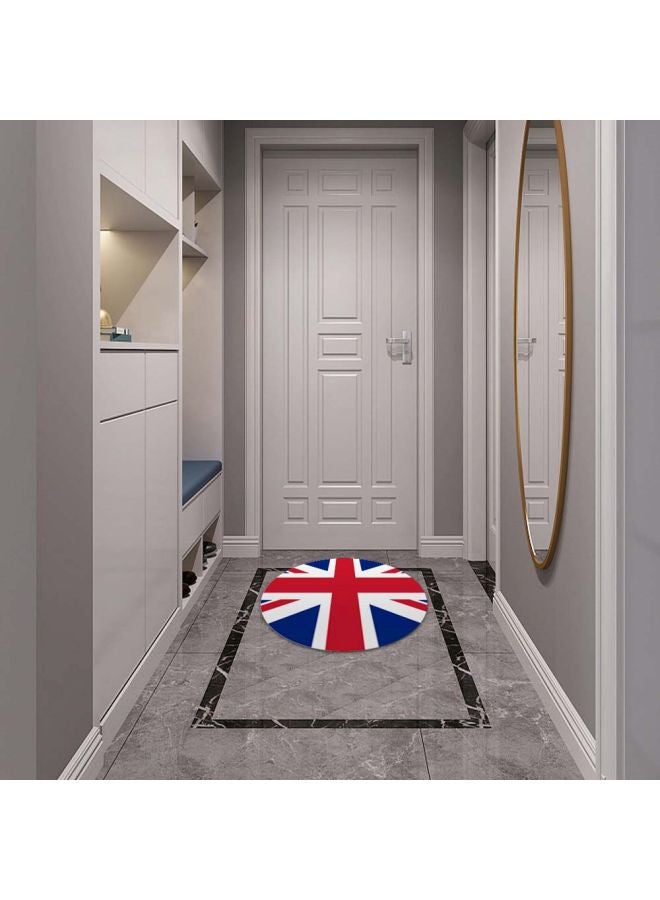 Waterproof Flag Printed Floor Sticker White/Red/Blue 50cm - Image 3
