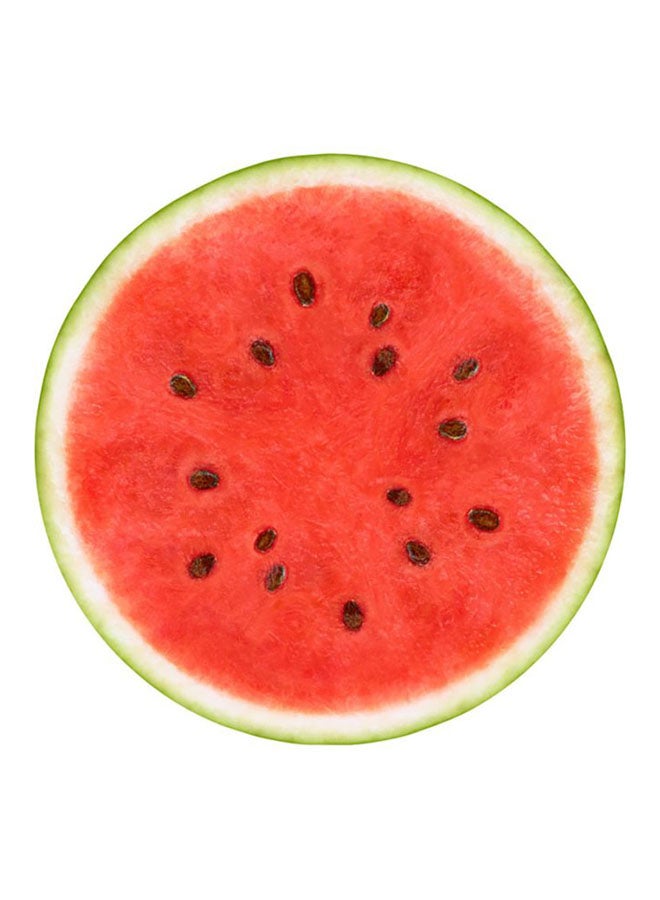 Watermelon Fruit Themed Floor Sticker Red/White/Green 50x50centimeter - Image 1