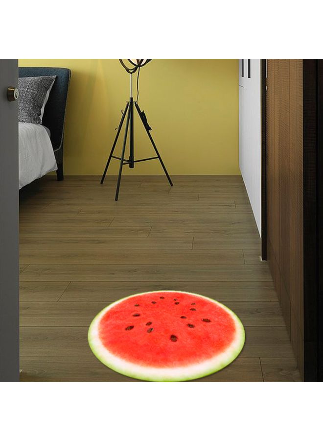 Watermelon Fruit Themed Floor Sticker Red/White/Green 50x50centimeter - Image 4