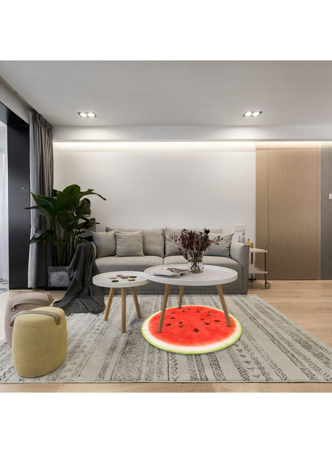 Watermelon Fruit Themed Floor Sticker Red/White/Green 50x50centimeter - Image 5