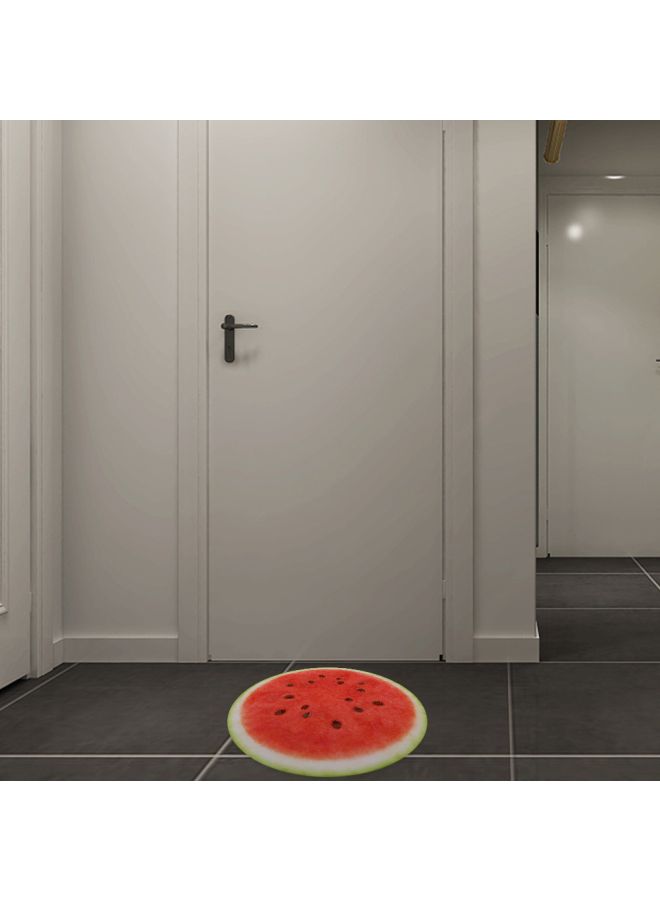 Watermelon Fruit Themed Floor Sticker Red/White/Green 50x50centimeter - Image 3