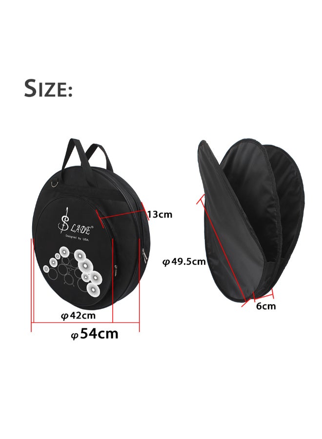 Generic Shoulder Strap Three Pocket Cymbal Backpack With Removable Divider - Image 3