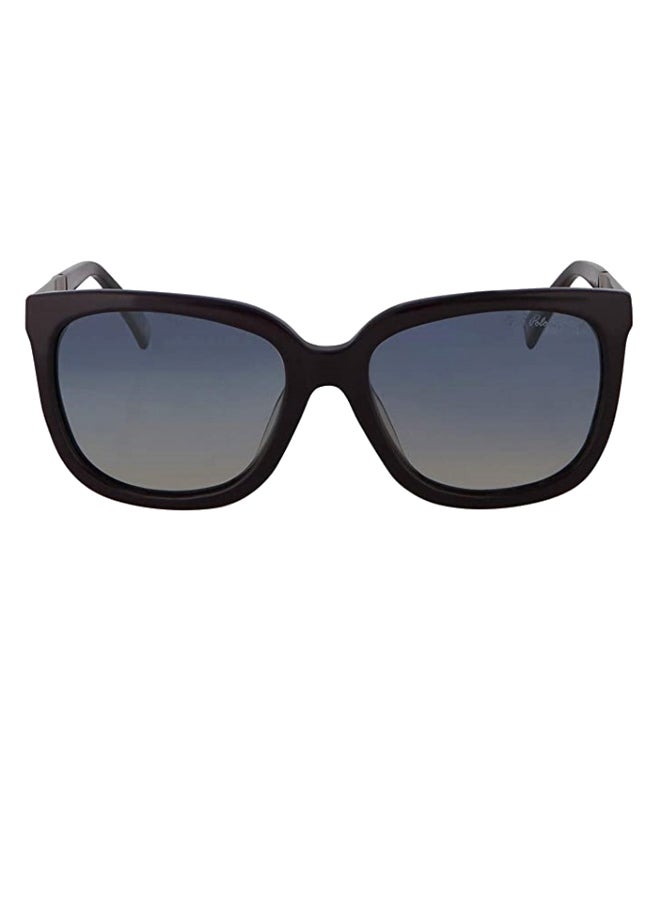 U.S. Polo Assn. Women's Wayfarer Frame Sunglasses - Lens Size: 56 mm  - Image 2