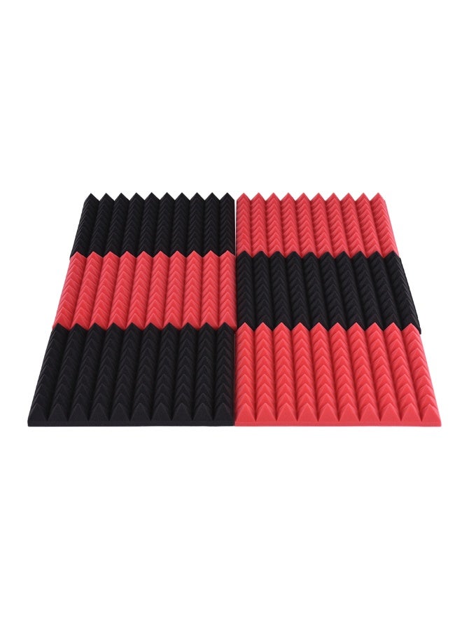 6-Piece Recording Studio Soundproof Wedge Foam - Image 2