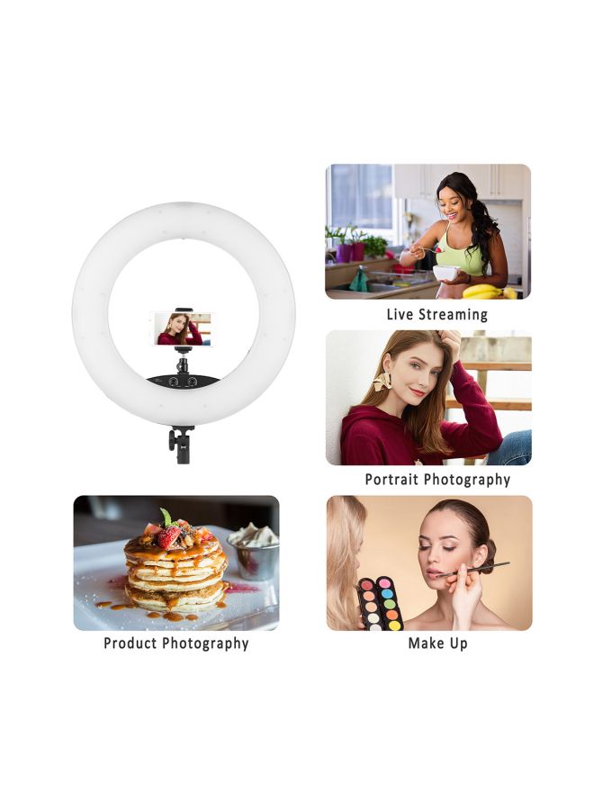 طقم حلقة إضاءة LED بتقنية SMD قابلة للتعتيم مكون من 7 قطع متعدد الألوان - Image 4