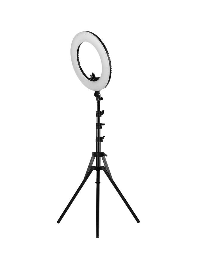 طقم حلقة إضاءة LED بتقنية SMD قابلة للتعتيم مكون من 7 قطع أسود/ أبيض - Image 1