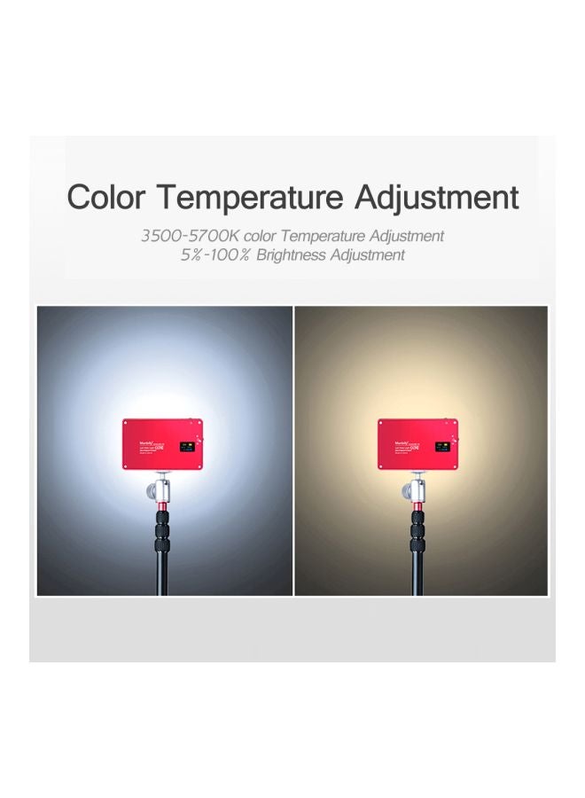 Manbily LED Video Light Red  - Image 2