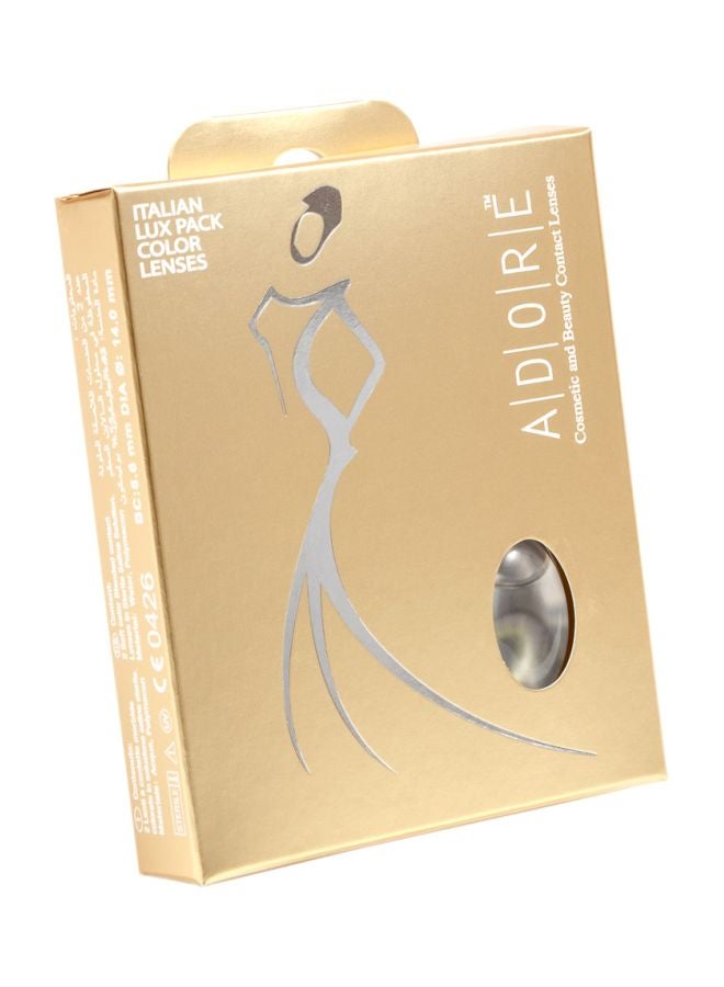 Tri-Light Green Contact Lenses