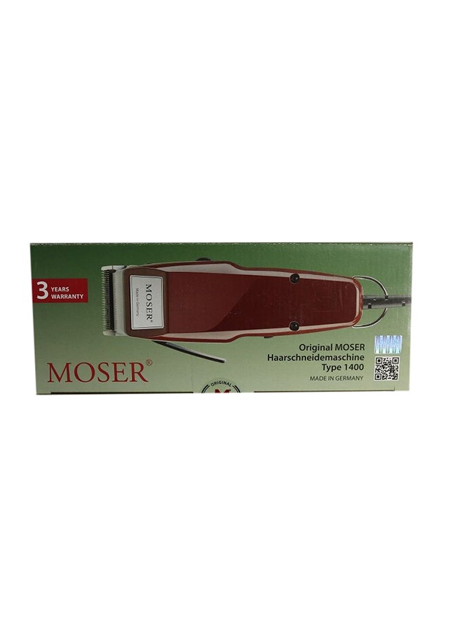 MOSER Classic 1400 Professional Hair Trimmer Burgundy  - Image 5
