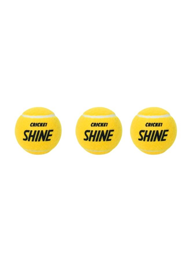 Shine 3-Piece Classic Tennis Ball Set 10cm  - Image 1