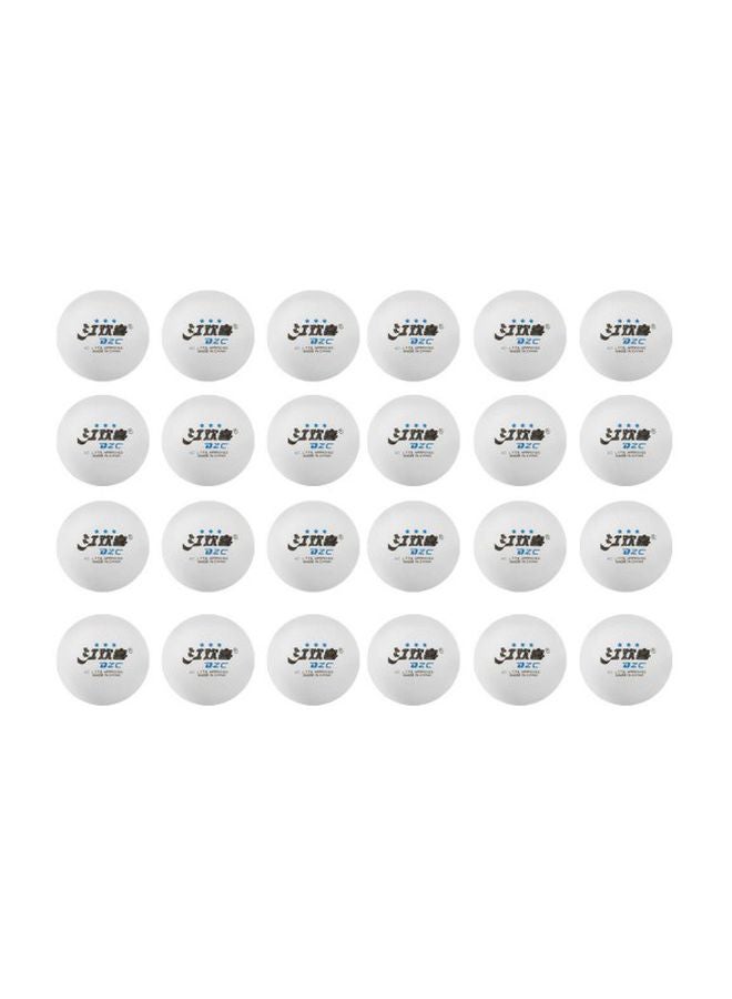 Generic 24-Piece Table Tennis Ball Set 4cm  - Image 1
