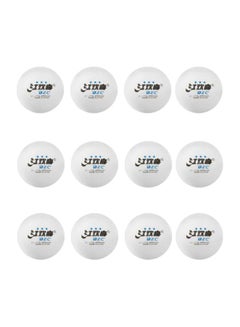 Generic 12-Piece Table Tennis Balls 4cm 
